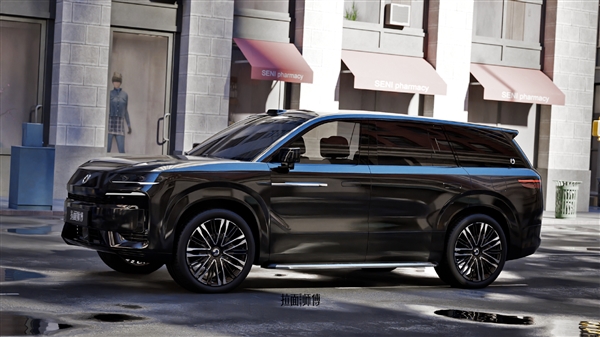 雷克薩斯風(fēng)格顯著 騰勢N9非官方渲染圖發(fā)布：要打問界M9、理想L9