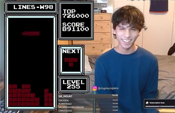 全球首個！16歲男孩通關(guān)俄羅斯方塊：255級后重啟變0