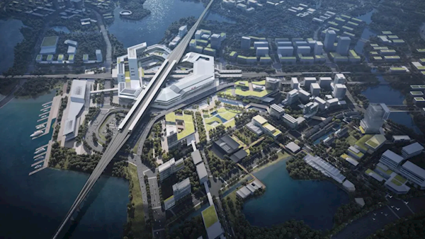 全國首座六邊形立體交通樞紐綜合體：蘇州南站正式亮相！