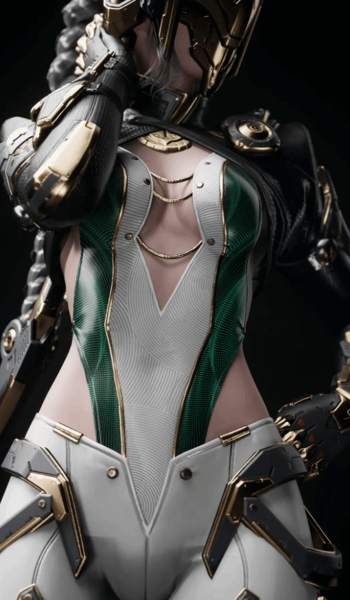 適合當(dāng)壁紙！《第一后裔》終極弗雷娜皮膚圖賞：身材超頂