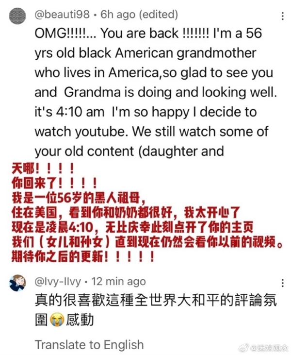 越南模仿李子柒的博主也停更了三年：前段時間剛回歸