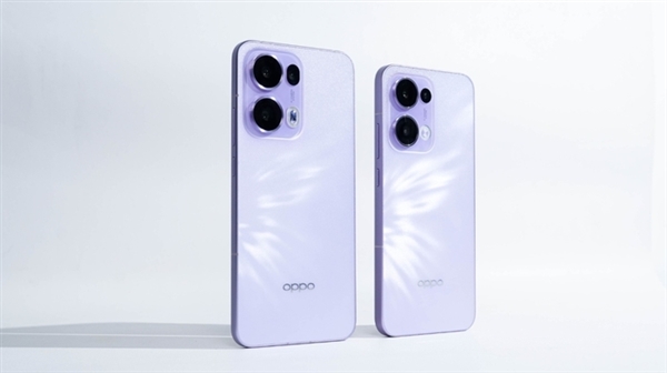 OPPO Reno13系列外觀詳解：蝴蝶紫配色驚艷 超美小OPhone