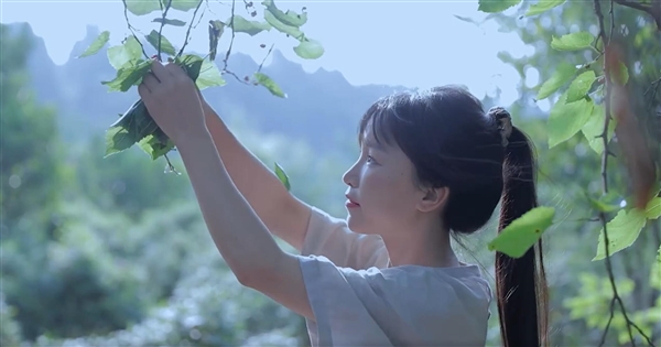 李子柒亮相漢服之夜：網友直呼李子柒穿綠色唐朝襦裙太絕了