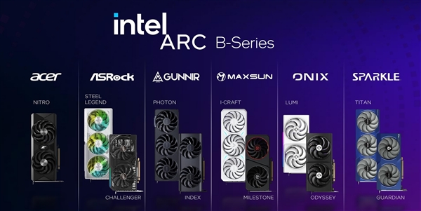 性能超越RTX 4060！英特爾推出第二代銳炫桌面級(jí)顯卡