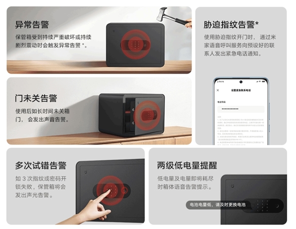 年輕人第一臺保險箱！小米米家智能保管箱30cm今日首銷：649元