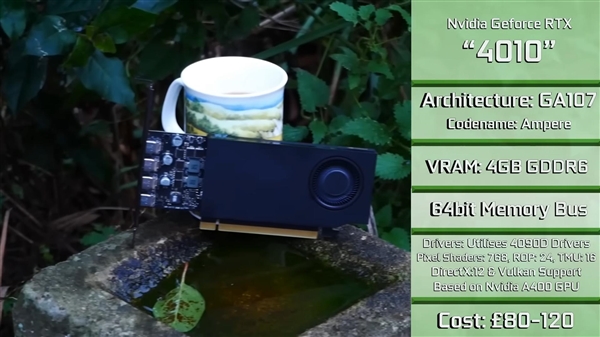 黃仁勛看懵！中國造700元的RTX 4010橫空出世 性能出奇的好