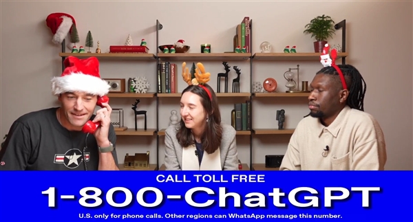 OpenAI又一王炸！ChatGPT可以打電話(huà)了：老年機(jī)、座機(jī)也能用