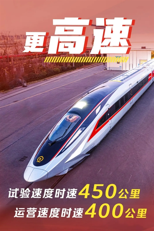 時(shí)速400公里世界快！中國高鐵CR450多久能正式運(yùn)營 官方回應(yīng)來了