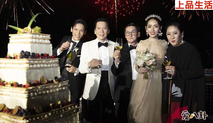 向佐郭碧婷婚禮照