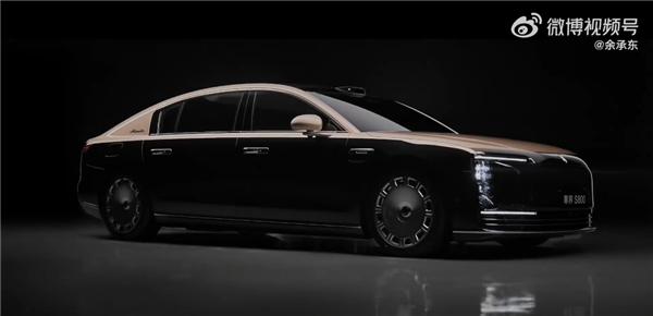 華為百萬級旗艦轎車！尊界S800黑金雙拼色登場：又尊又壕
