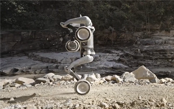 又一國產(chǎn)機器狗“云深處山貓”秀肌肉：騰空飛躍、金雞獨立！