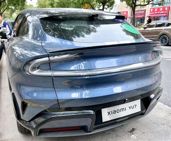 小米YU7迄今近距離實拍照曝光：各種細節(jié)全有了