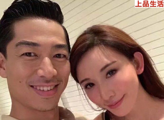 林志玲與老公親密照