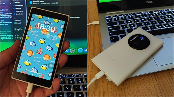 神操作！諾基亞流暢運行iOS：iPhone SE 3完美移植至Lumia 1020