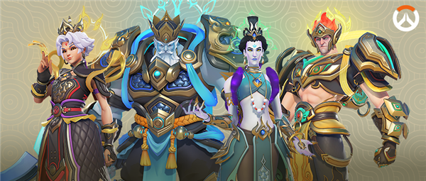 暴雪《守望先鋒》國服明日回歸！中國主題四大天王皮膚來了