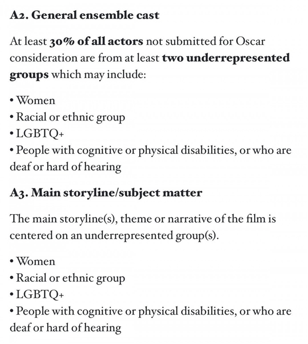 奧斯卡最佳影片新增多樣性要求：沒(méi)LGBTQ和黑人就沒(méi)戲