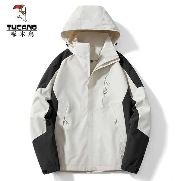 160元優(yōu)惠券：啄木鳥男女戶外三防沖鋒衣39元大促