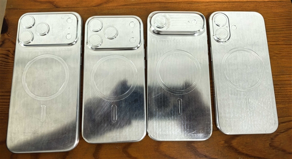 Pro Max版變厚！iPhone 17系列模具亮相：外觀無懸念了