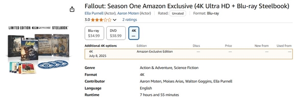 《輻射》第二季完成拍攝