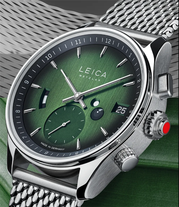 貴11萬(wàn)元！徠卡發(fā)布ZM1、ZM2都市森綠版腕表