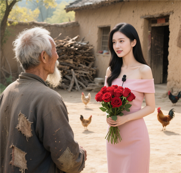 68歲孤寡老人將女主播公開視頻當成私人告白 村口苦等國家發(fā)的老婆