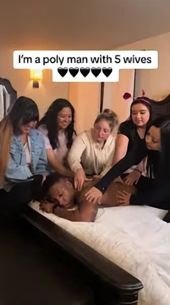 美國(guó)小伙“娶”5個(gè)老婆，生11個(gè)孩子 理由竟是為了不再出軌