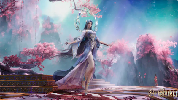 《斗羅大陸2》唐舞桐3D模型首次公開：美到窒息 網(wǎng)友稱要重新追劇