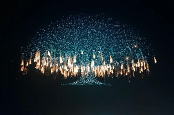 瀏陽(yáng)無(wú)人機(jī)煙花秀破世界記錄 馬斯克轉(zhuǎn)發(fā)相關(guān)視頻